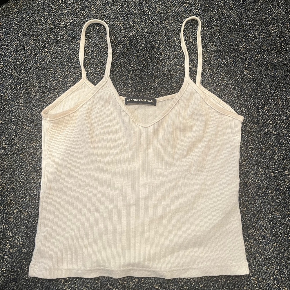 White brandy Melville tank top